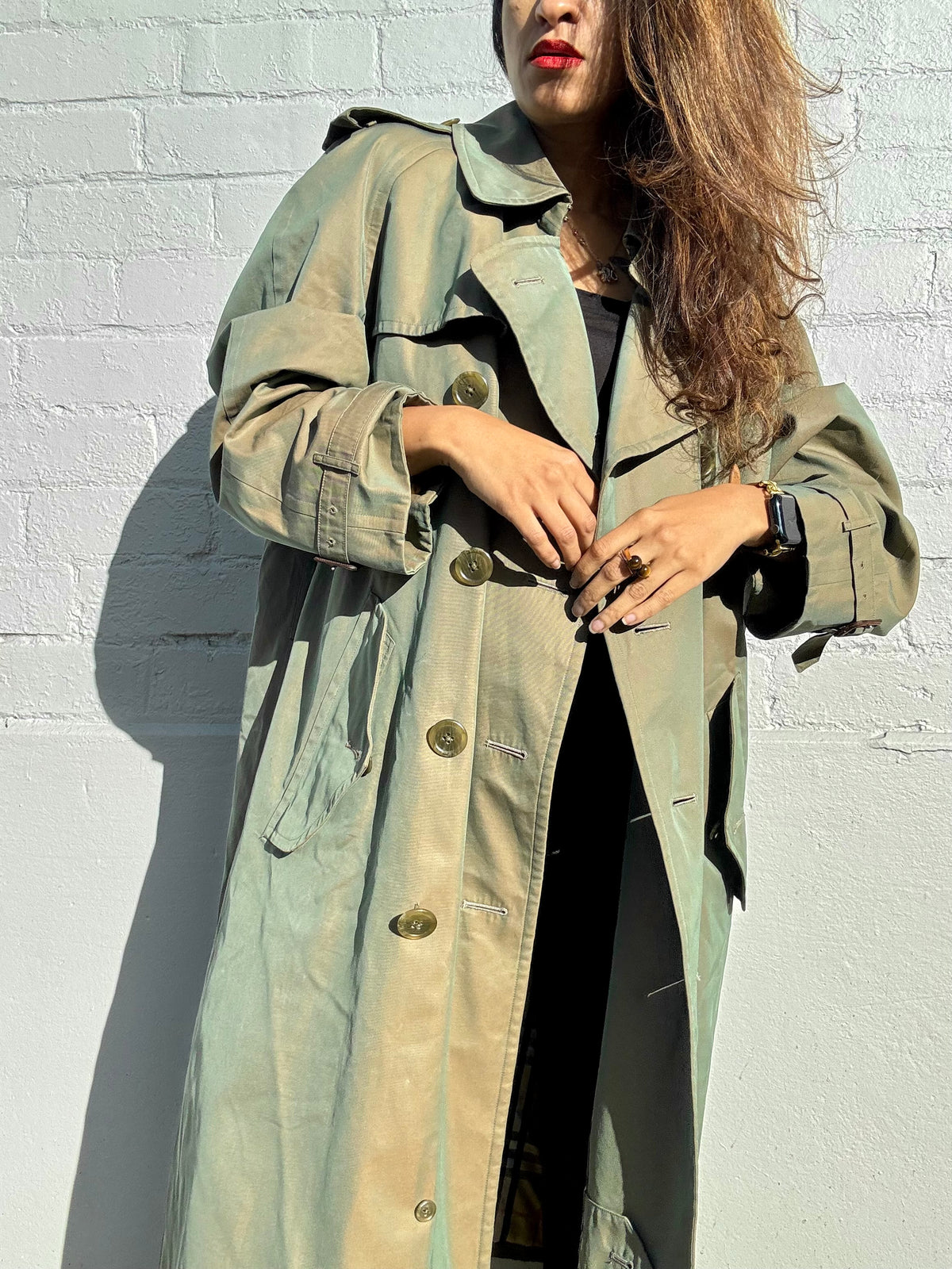 Burberry Balmacaan Iridescent Trench Coat – Collector’s Edition