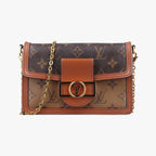 Louis Vuitton Dauphine Wallet on Strap Monogram Reverse