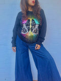 Gucci Black Knit Sequined Bosco & Orso Sweatshirt