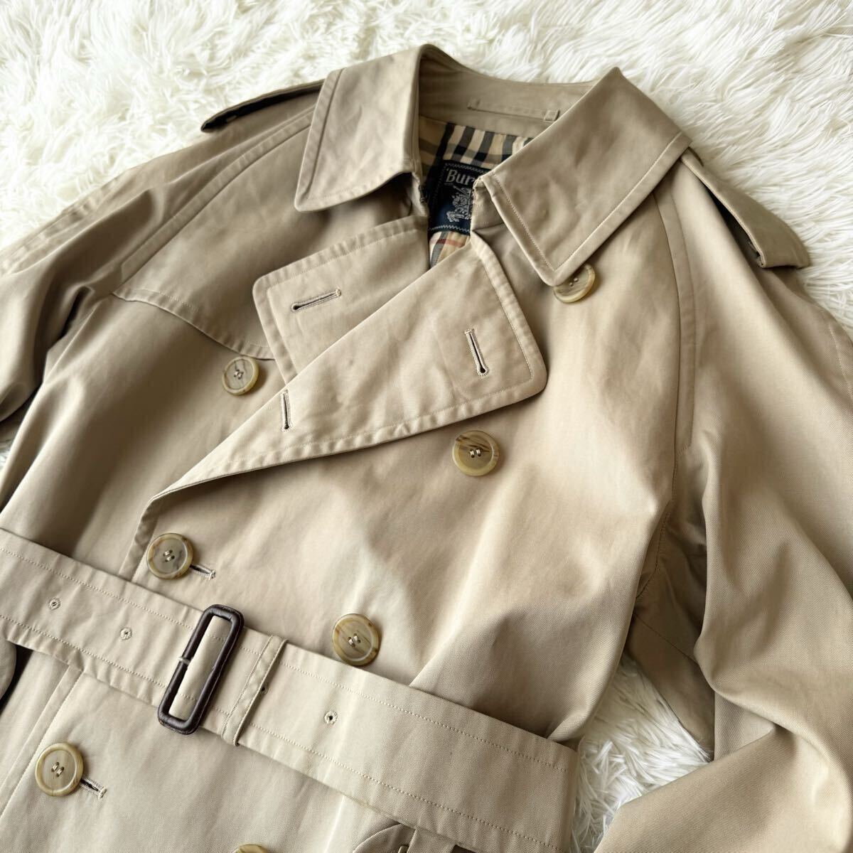 Burberry Double Breasted Trench Coat