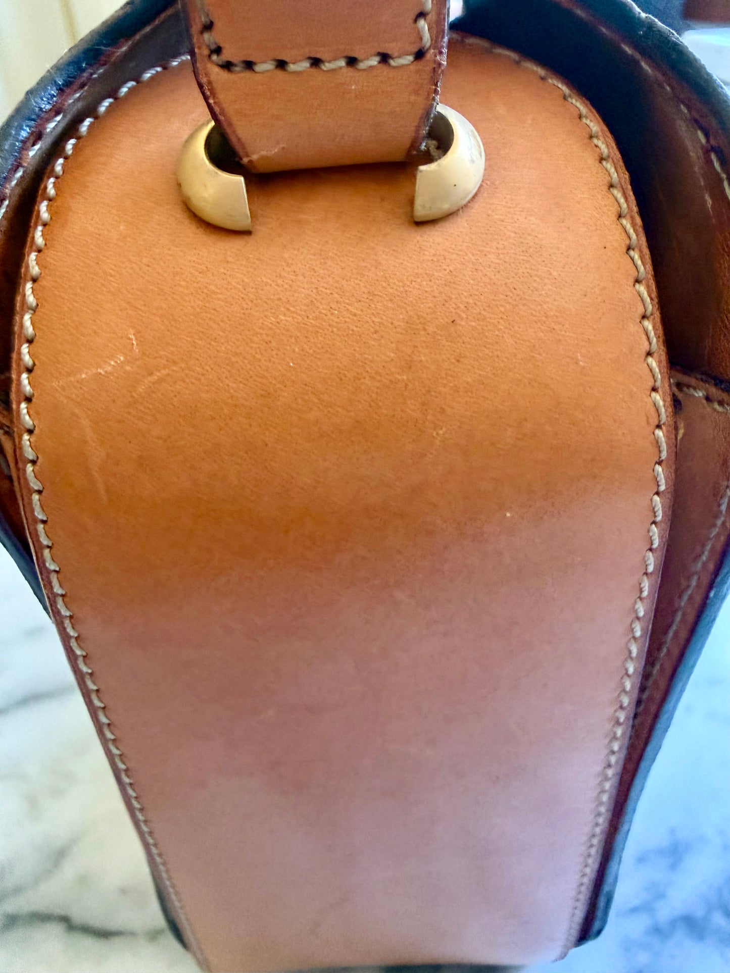 Vintage Celine Macadam Top Handle Bag