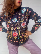 Floral Embroidered Jumper