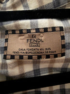 Fendi Check Cotton Shirt
