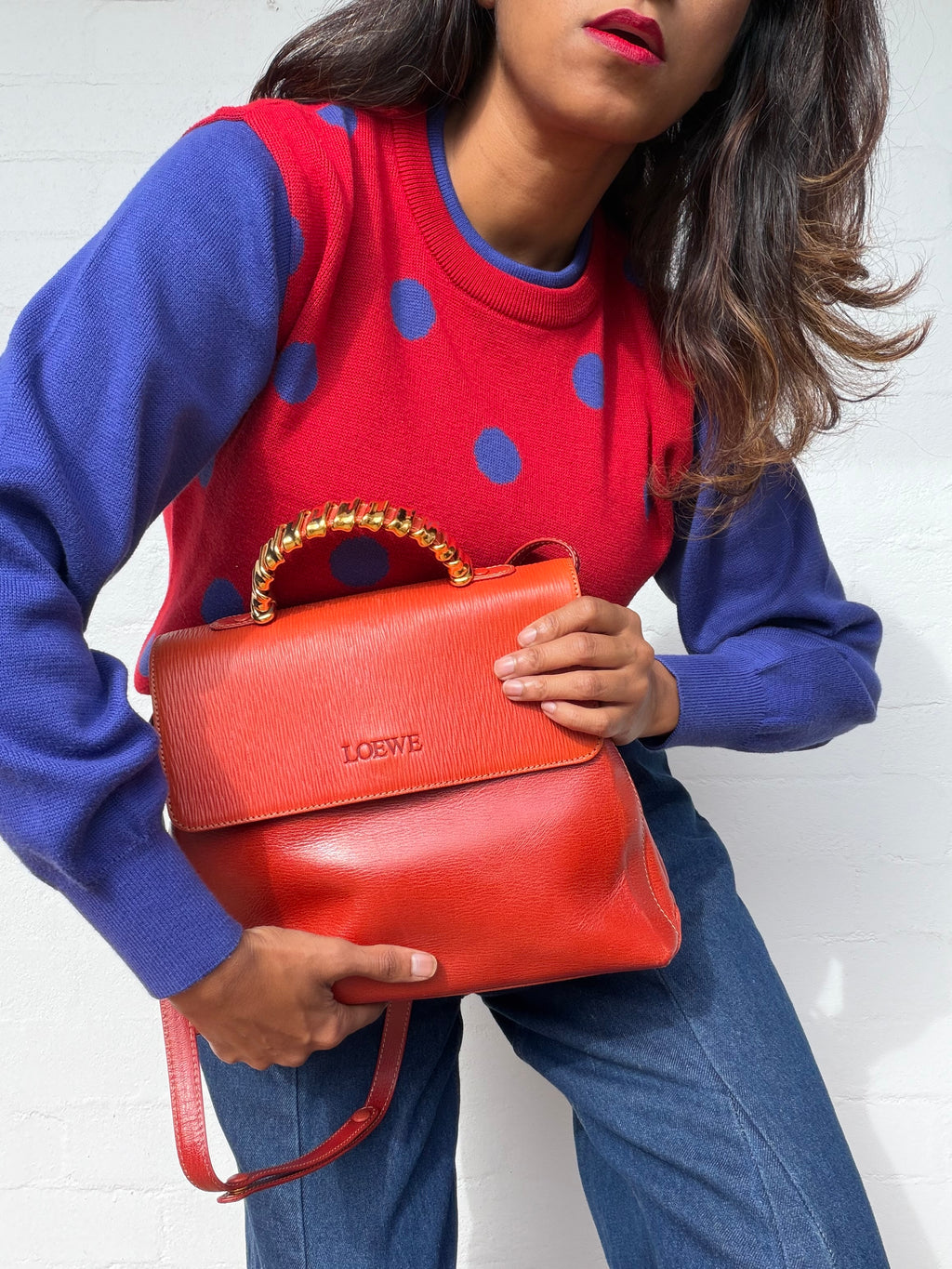 Vintage LOEWE Velazquez Shoulder Bag