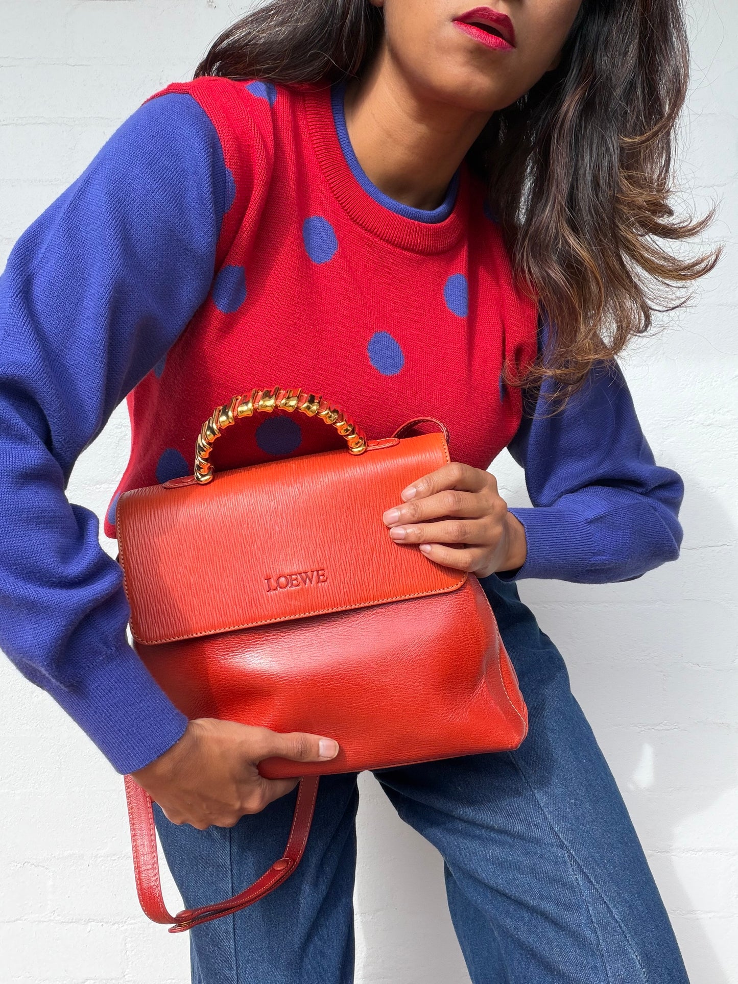 Vintage LOEWE Velazquez Shoulder Bag