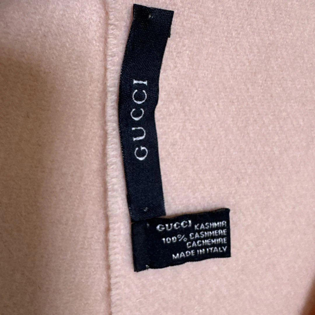 Gucci Pink Cashmere Scarf - PRE-ORDER