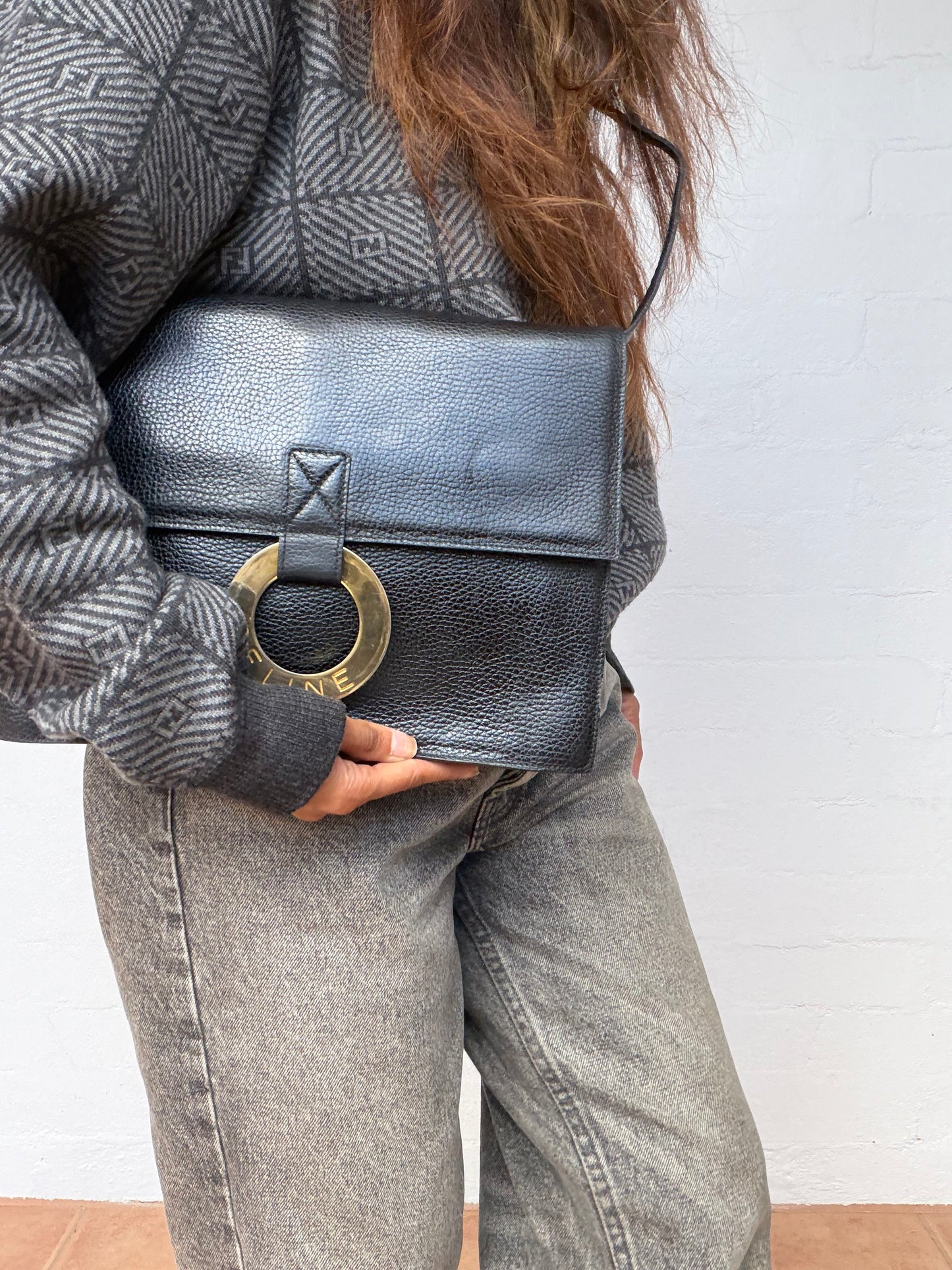 Rare Authentic Vintage Circle logo Bag