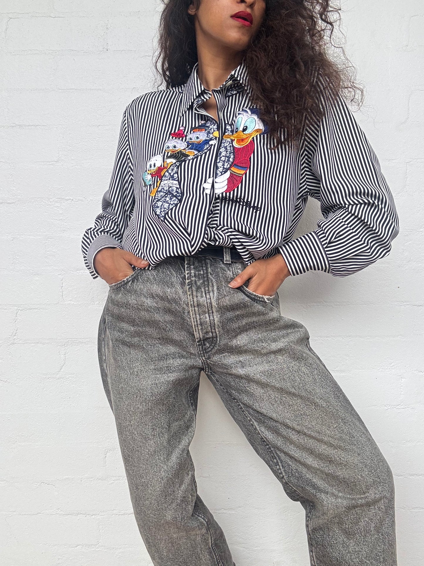 Vintage Disney World Embroidered Shirt