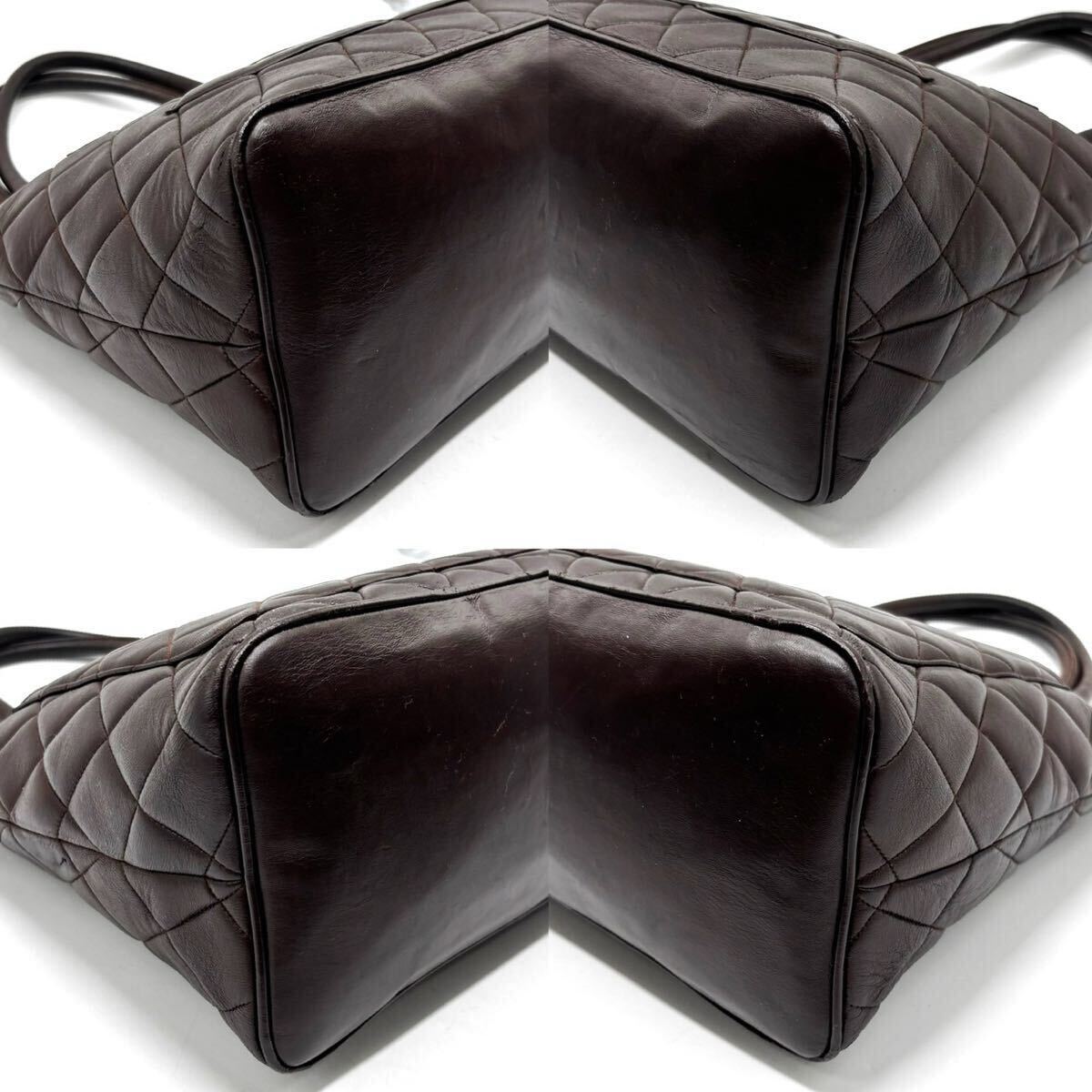 Vintage Chanel Medallion Tote - Chocolate Brown