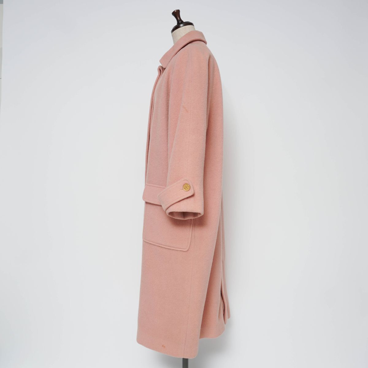 Rare Vintage Chanel Wool Coat - Blush Pink