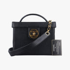 Chanel CC Vanity Caviar Bag - Black