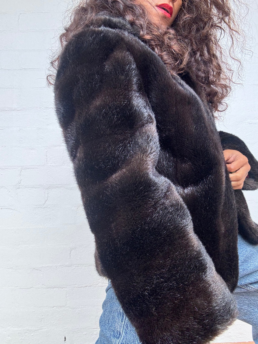 Vintage Faux Fur Jacket