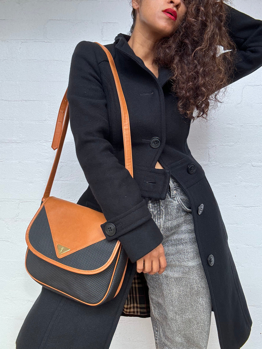 Authentic Vintage YSL Crossbody Bag