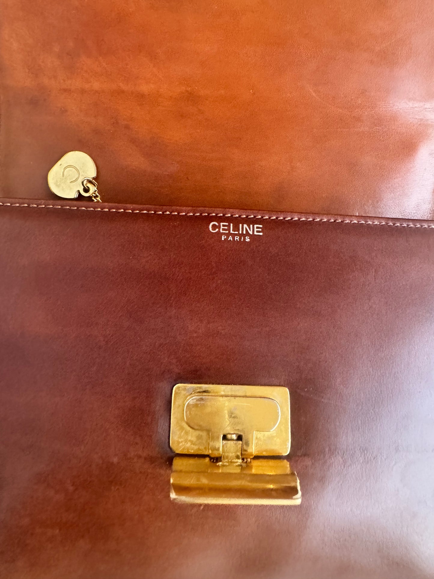 Rare Authentic Vintage Celine Triomphe Bag