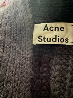 Acne Studios Black Wool Cardigan