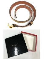 Rare CELINE Star Ball Buckle Belt