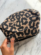 Bottega Veneta Leopard Leather Vanity Pouch