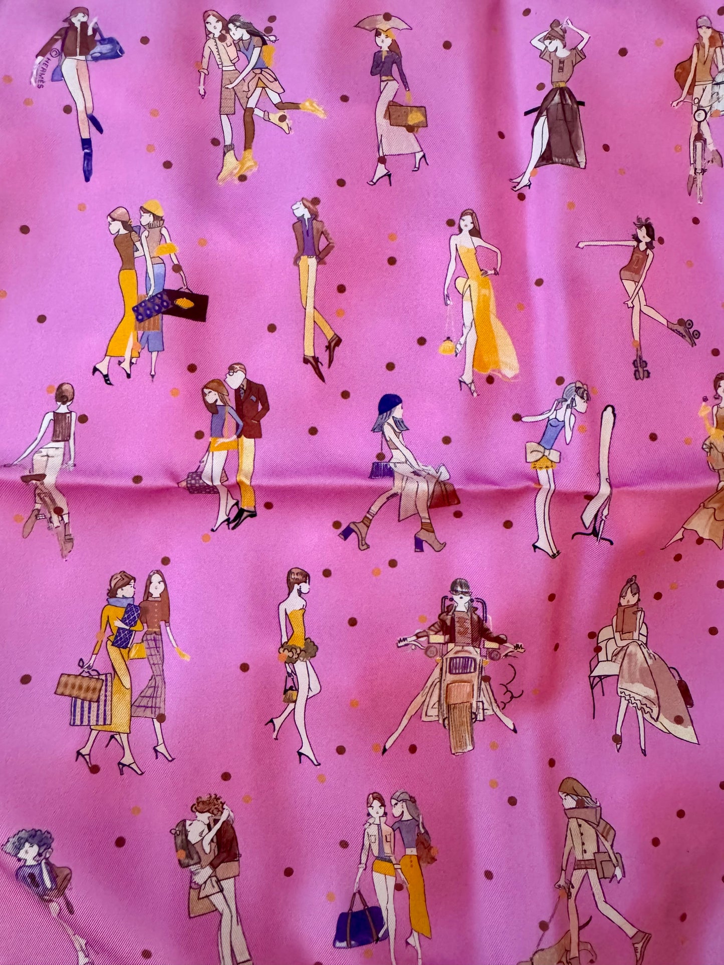 Hermès - Gavroche 45 silk neckerchief