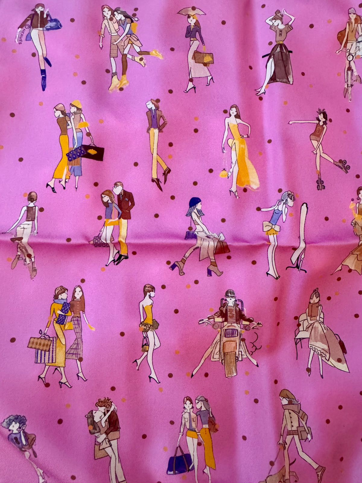 Hermès - Gavroche 45 silk neckerchief