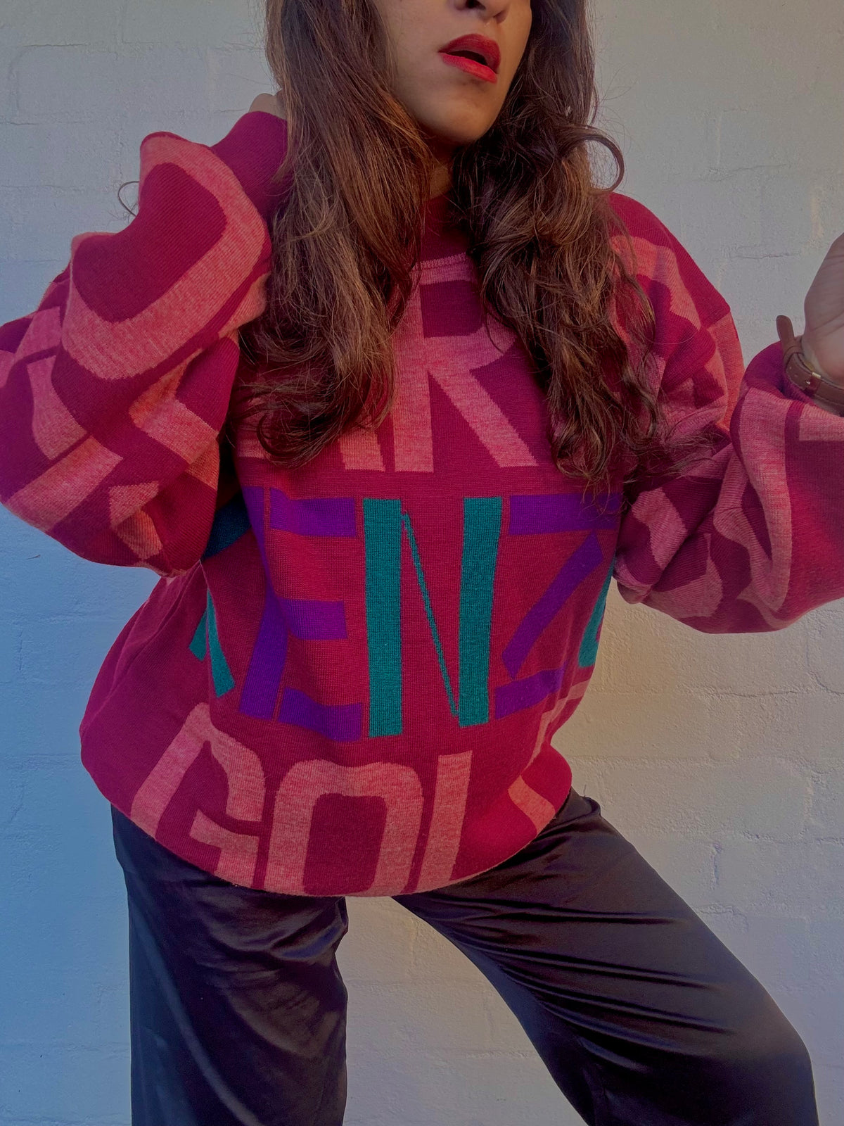 Vintage Kenzo Golf Wool Jumper