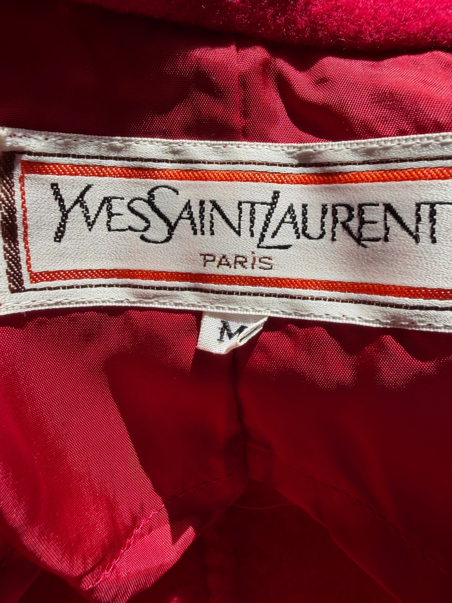 Saint Laurent Wool Tailored Blazer