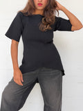 Scanlan and Theodore Knit Top - Black