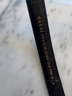GUCCI Interlocking Leather Belt