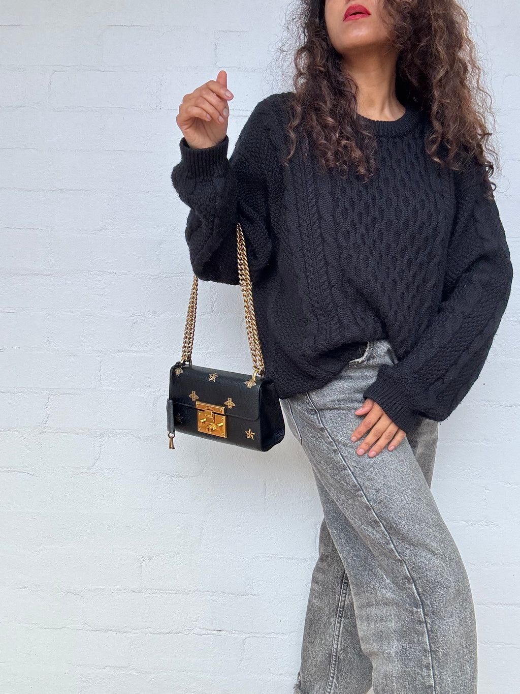 Juliette Hogan Merino Cable Knit Jumper