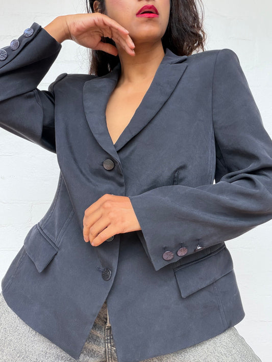 Vintage FERAUD Paris Silk Blazer