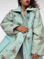 Vintage Christian Dior Shearling Coat
