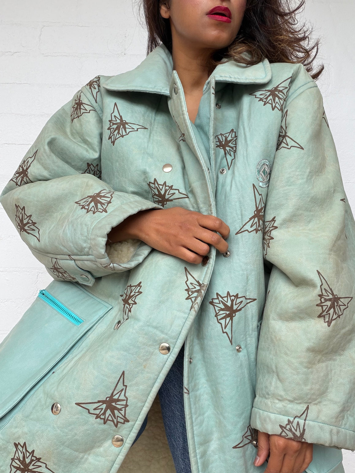 Vintage Christian Dior Shearling Coat