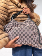 Gucci GG Monogram Canvas Shoulder Bag