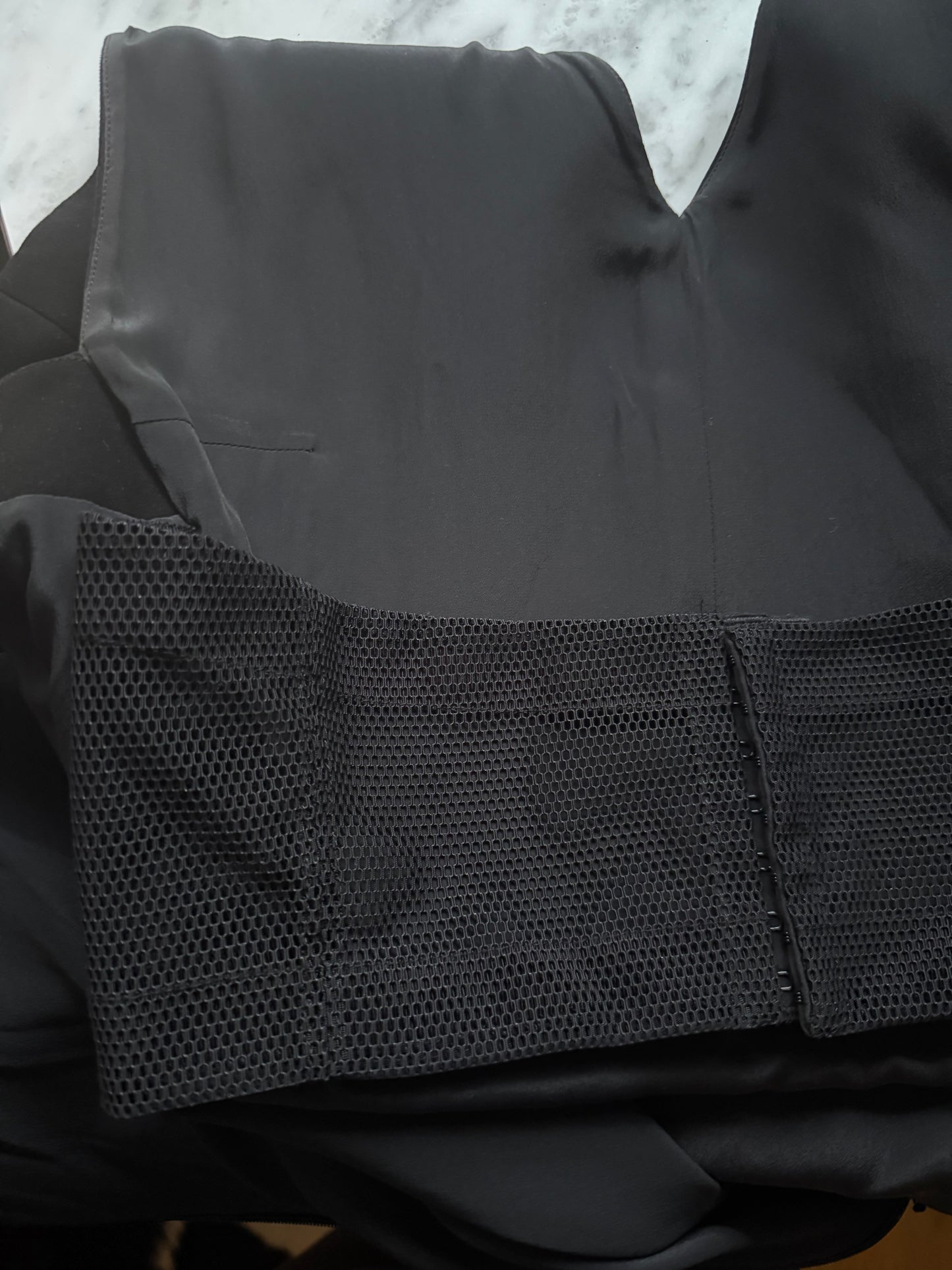 Balenciaga Black Midi Dress