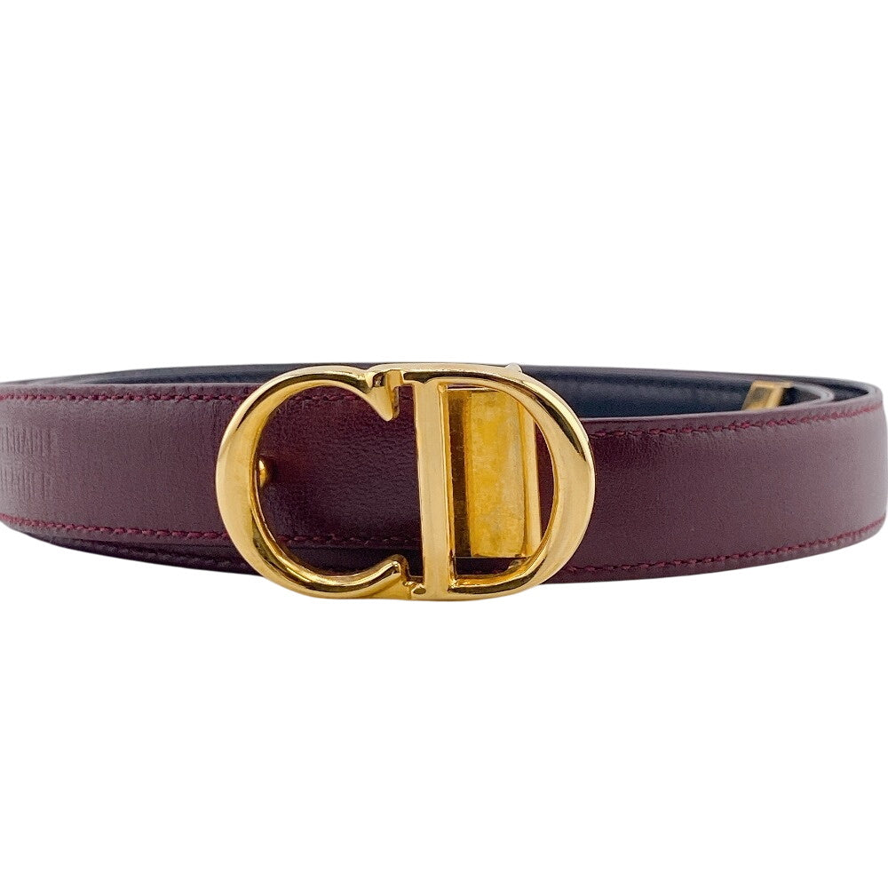 Vintage Christian Dior Leather Belt