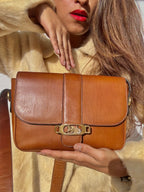 Vintage Celine Horse Carriage Bag - Brown