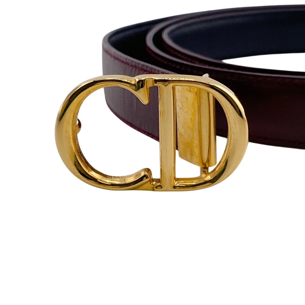 Vintage Christian Dior Leather Belt