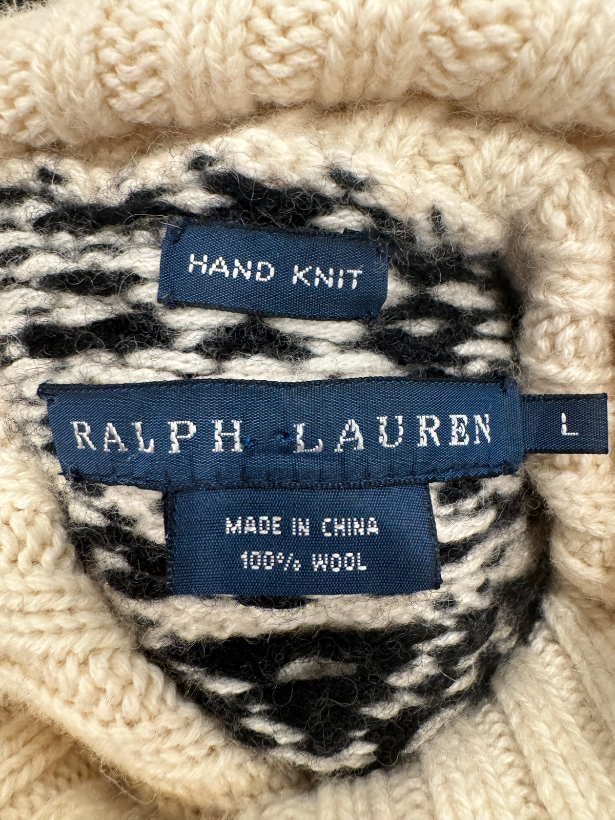 Vintage Polo Ralph Lauren Nordic Jumper
