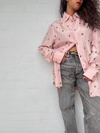 GUCCI Silk Bee & Flower Shirt