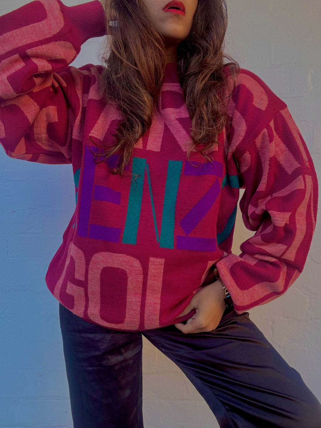 Vintage Kenzo Golf Wool Jumper