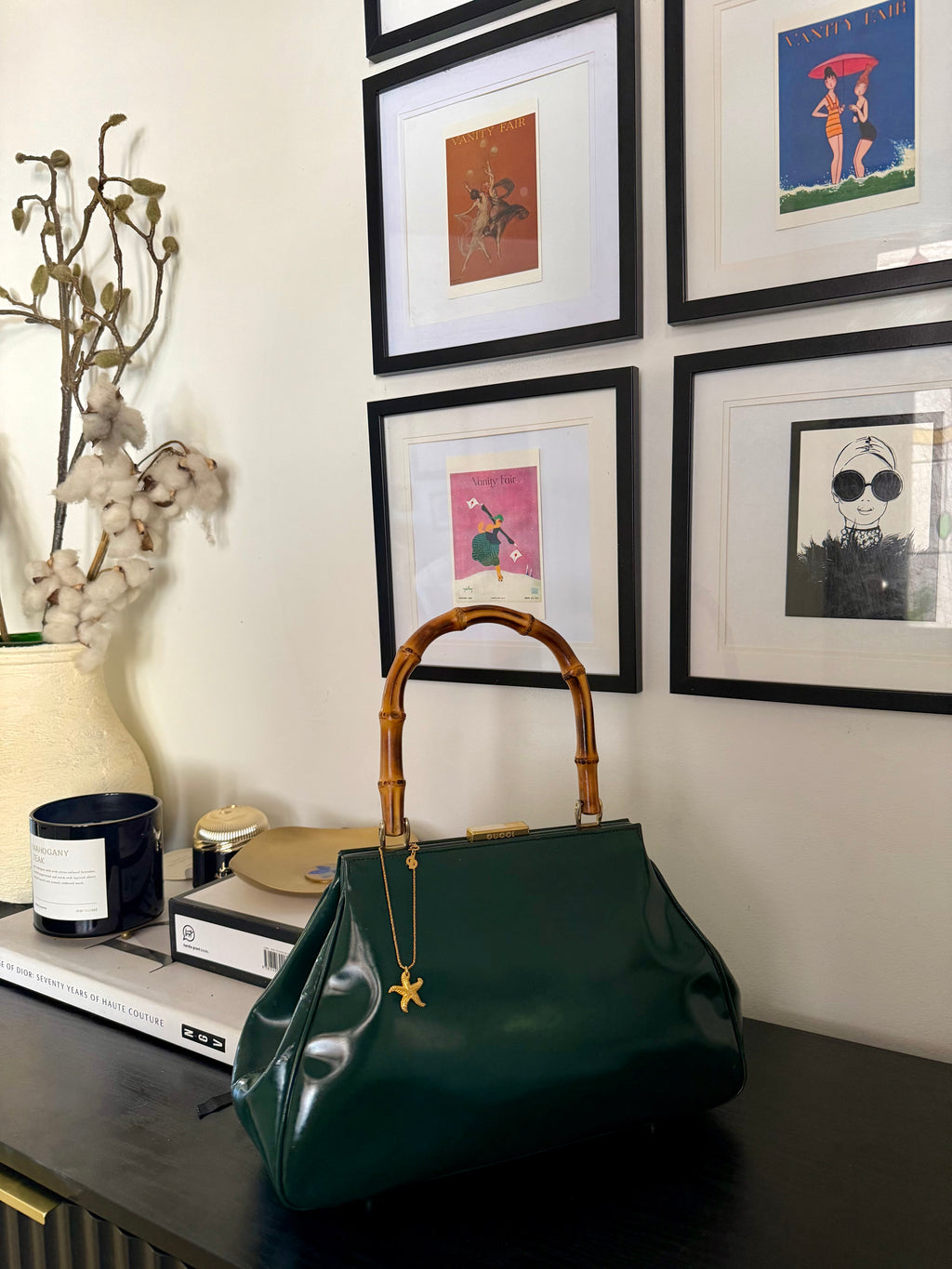Gucci Tom Ford Bamboo Hand Bag