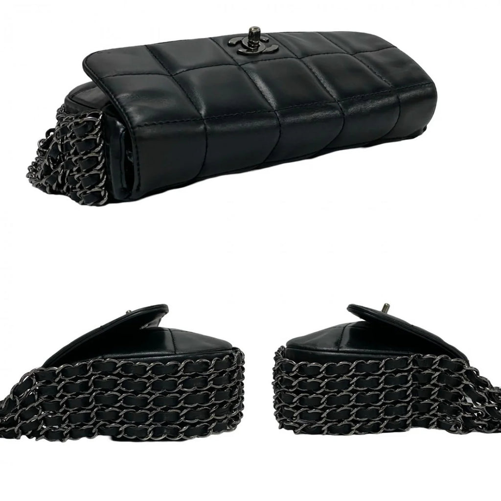 CHANEL Lambskin Chocolate Bar Shoulder Bag  (Collector’s Piece)