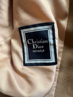 Vintage Dior Wool Blazer - Khaki