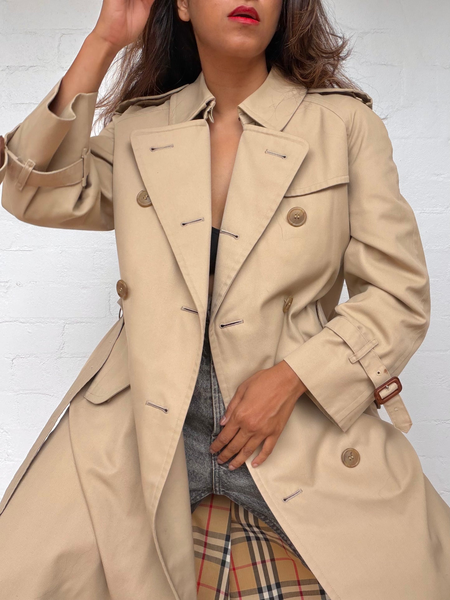 Burberry Trench Coat - Beige
