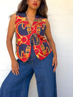 Rare Hermes Silk Vest