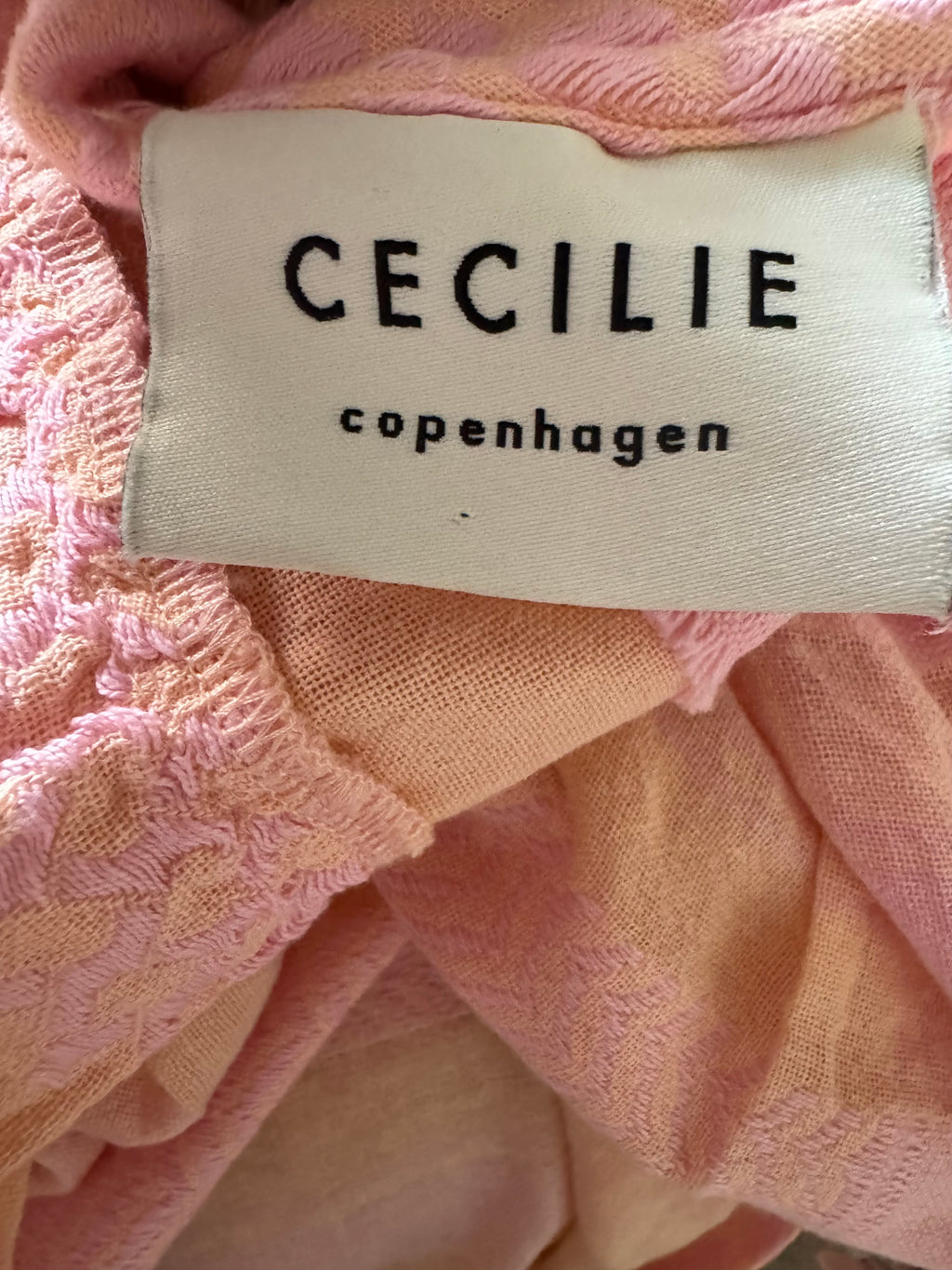 Cecilie Copenhagen Cotton Dress - Pink