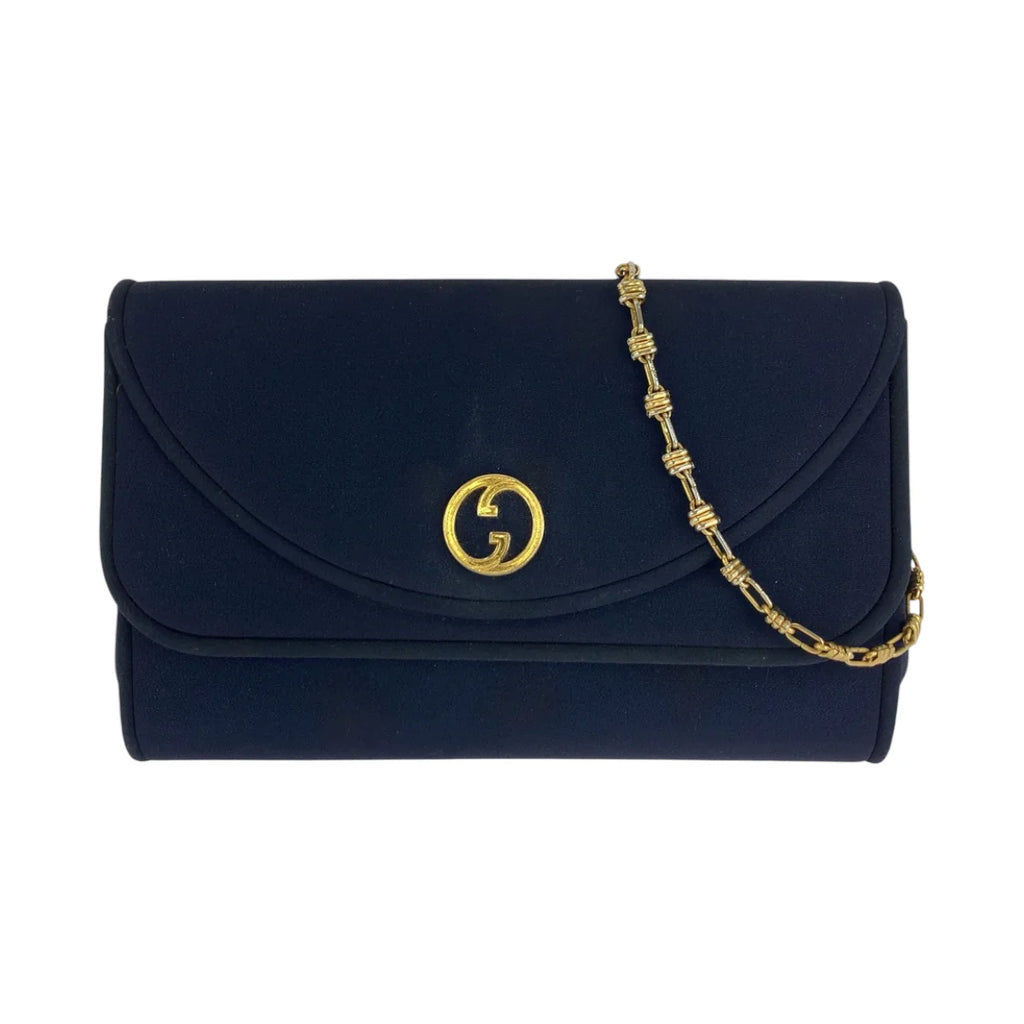Vintage GUCCI Shoulder Bag - Navy