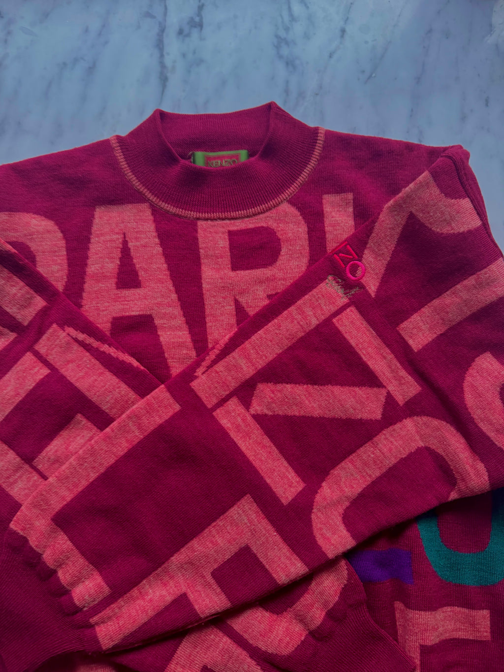 Vintage Kenzo Golf Wool Jumper