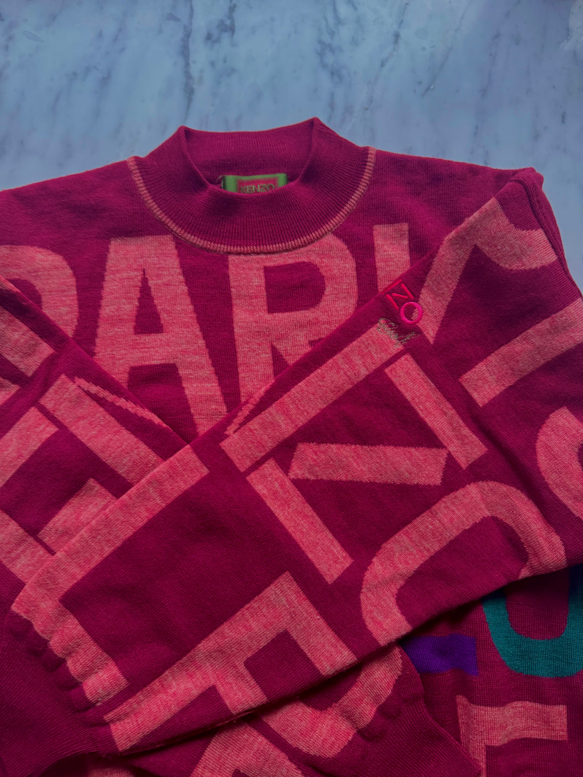 Vintage Kenzo Golf Wool Jumper