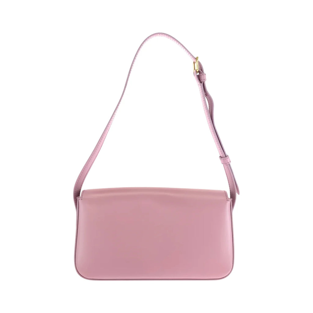 Celine Pink Leather Medium Triomphe Shoulder Bag