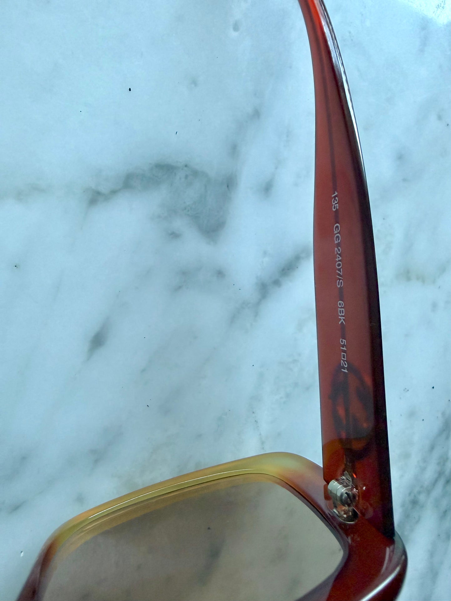 Vintage Gucci Oversized Gradient Sunglasses